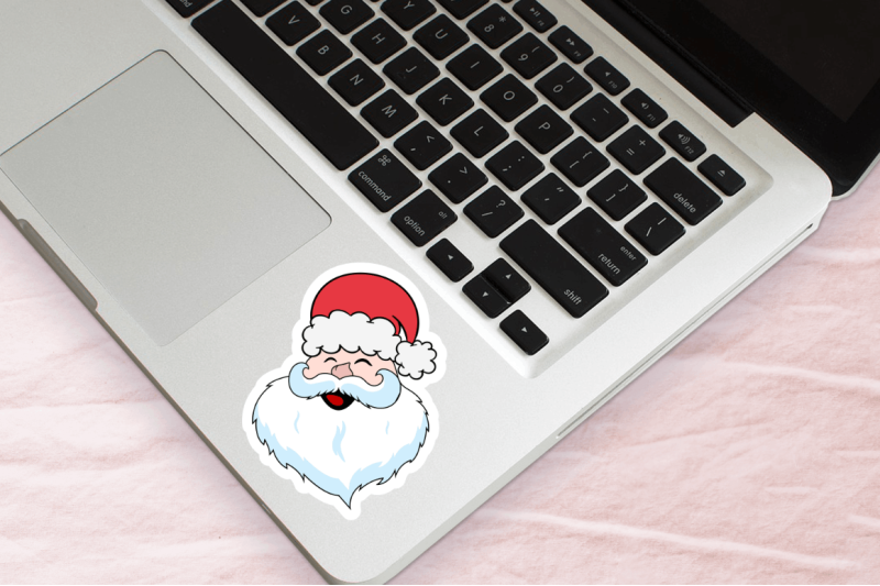 santa-claus-faces-sticker-bundle