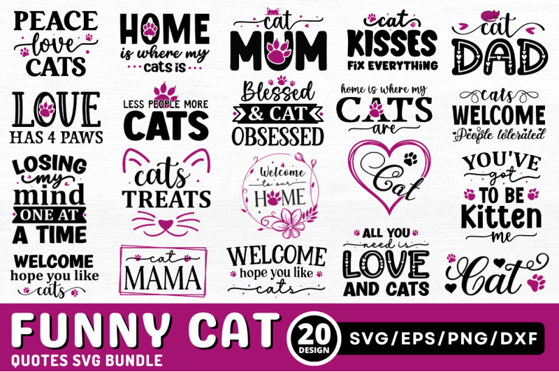 cat-svg-bundle