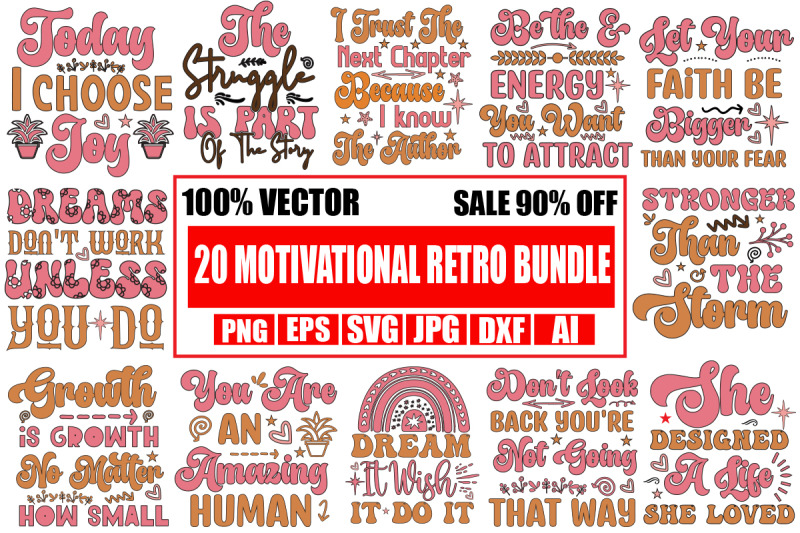 motivational-retro-svg-design-template-motivational-retro-sign-bundle