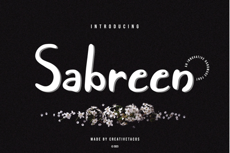 sabreen-handmade-font