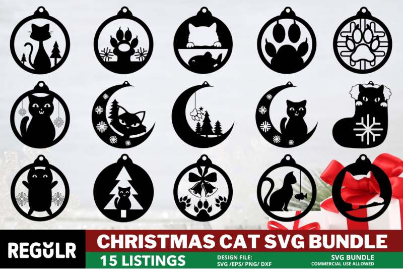 christmas-cat-ornaments-svg-bundle