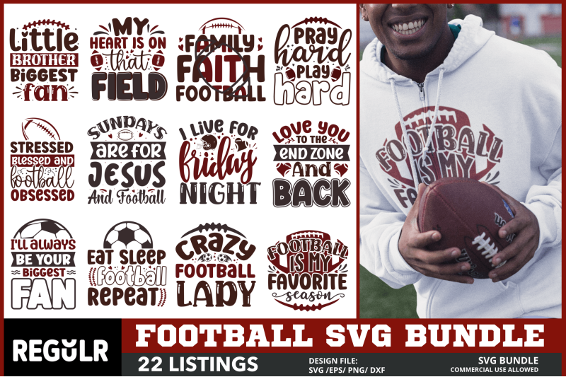 football-svg-bundle