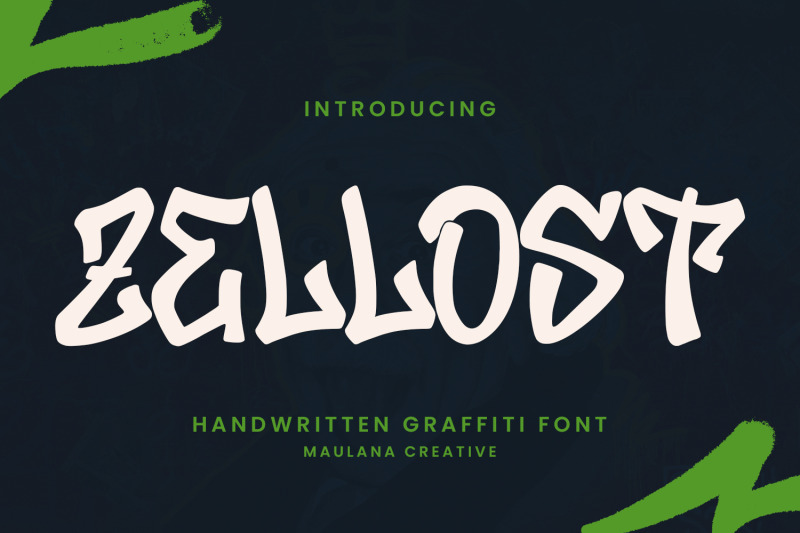 zellost-handwritten-graffiti-font