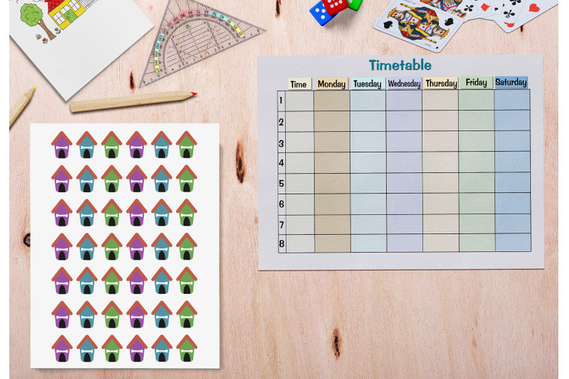 dog-house-sticker-planner-icons