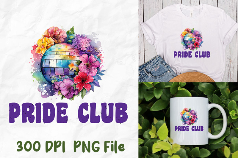 pride-club-rainbow-disco-ball-flower