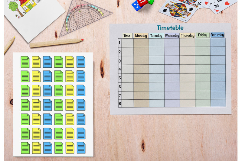 note-paper-sticker-planner-icons