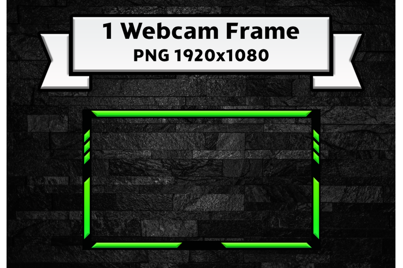 green-twitch-webcam-frame-live-stream-overlay