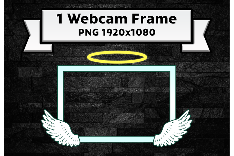 angel-twitch-webcam-frame-live-stream-overlay