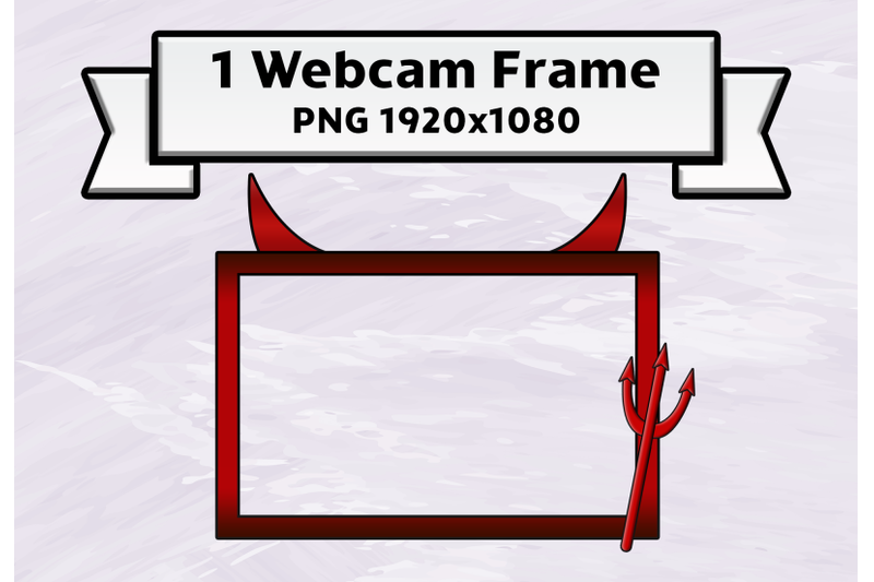 devil-twitch-webcam-frame-live-stream-overlay