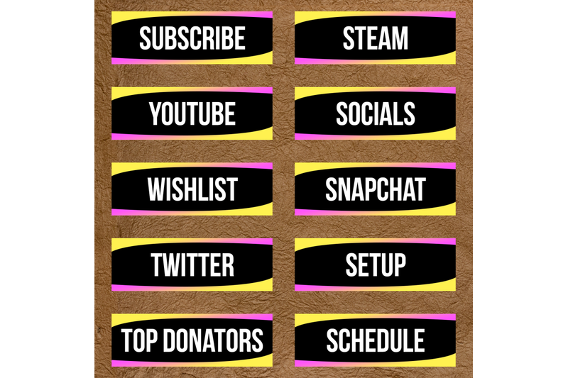 twitch-panels-streamer-banner-overlay-pack