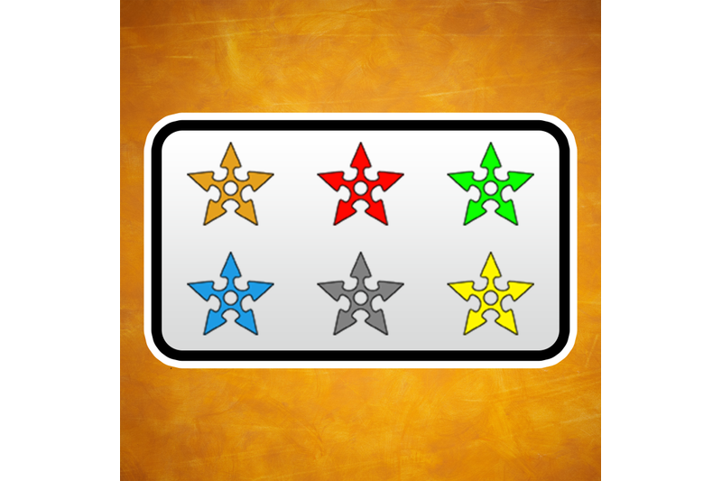 shuriken-ninja-twitch-sub-and-bit-badges-for-streamer