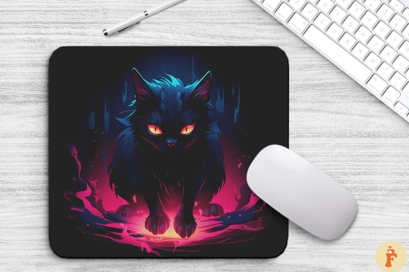 spooky-black-cat-halloween-mouse-pad-bundle