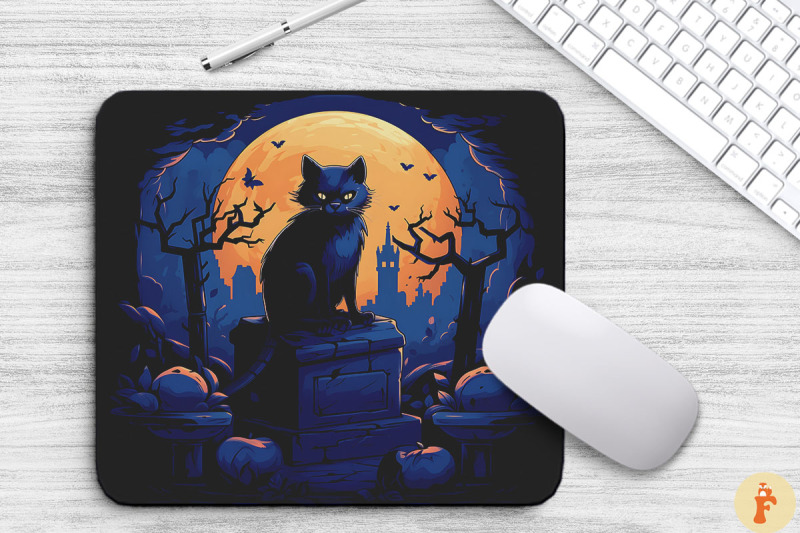 spooky-black-cat-halloween-mouse-pad-bundle