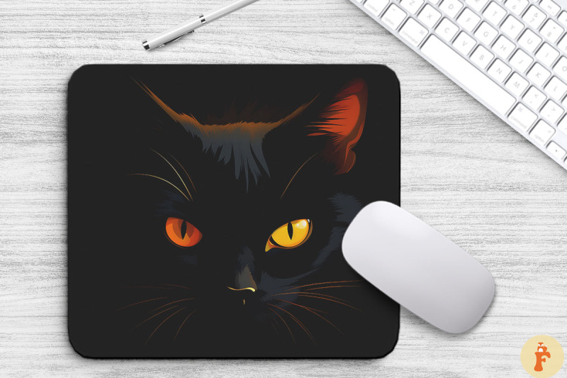 spooky-black-cat-halloween-mouse-pad-bundle