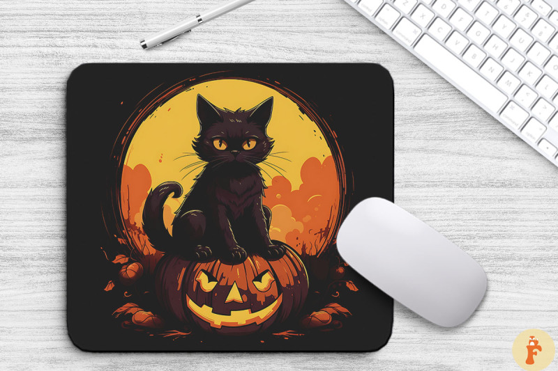 spooky-black-cat-halloween-mouse-pad-bundle