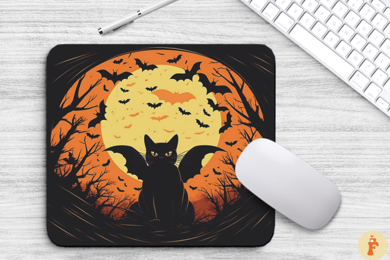 spooky-black-cat-halloween-mouse-pad-bundle