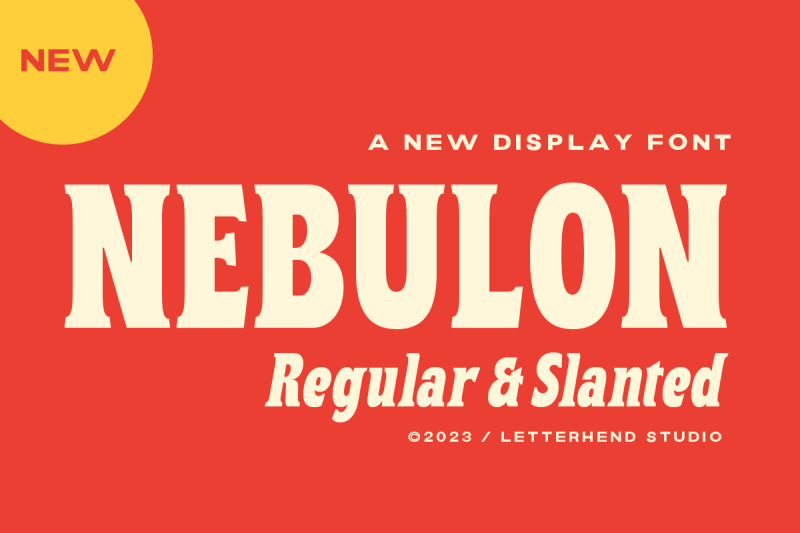 nebulon-bold-display-font