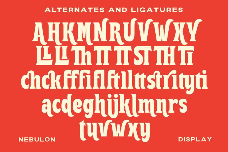 nebulon-bold-display-font