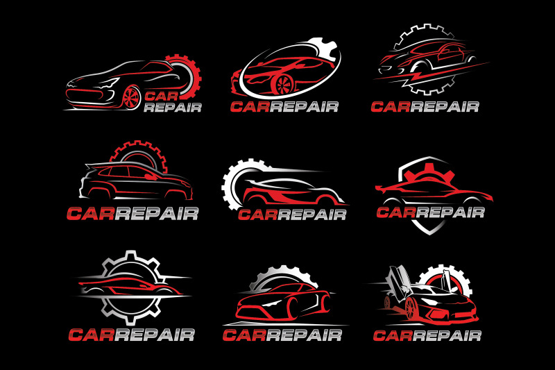 car-repair-logo-bundle-svg-car-repair-service-logo-template-car-gear