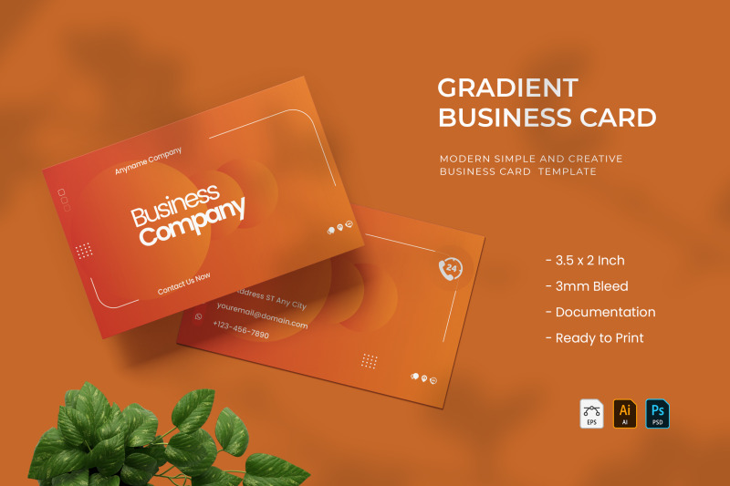 gradient-business-card