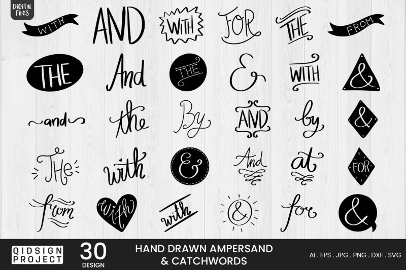 hand-drawn-ampersand-amp-catchwords-30-variations