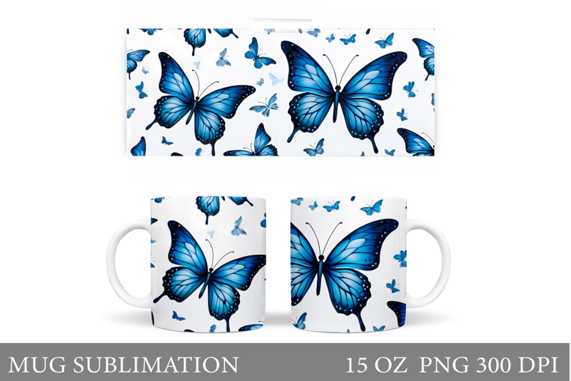 blue-butterfly-mug-sublimation-3d-butterfly-mug-wrap