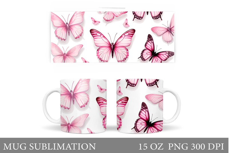 pink-butterfly-mug-sublimation-3d-butterfly-mug-wrap