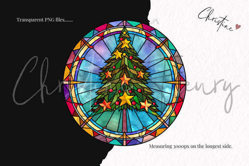 christmas-tree-stained-glass-clipart