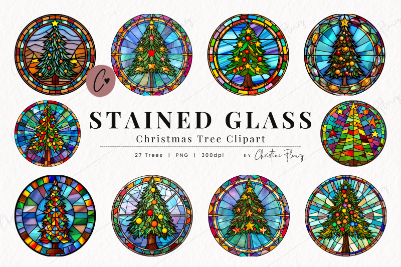 christmas-tree-stained-glass-clipart