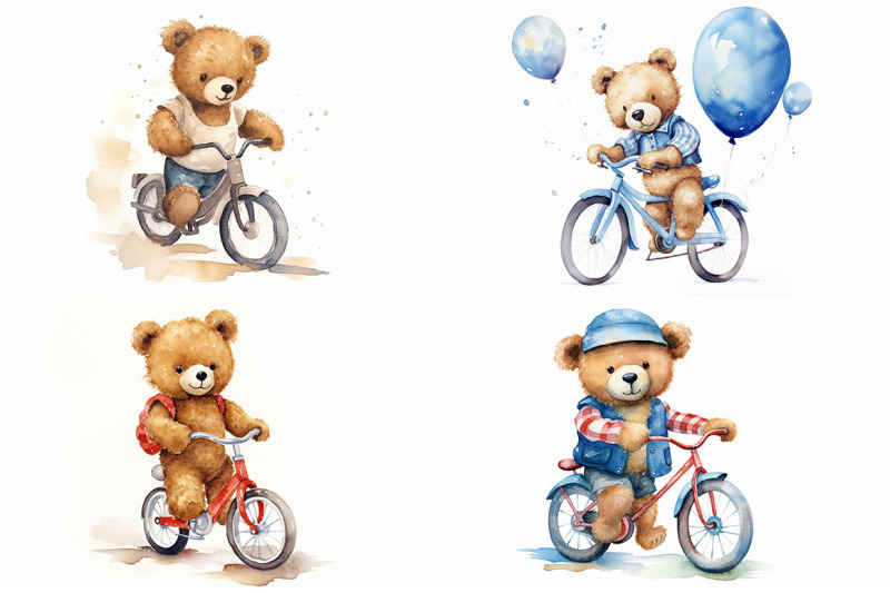 bear-riding-bike