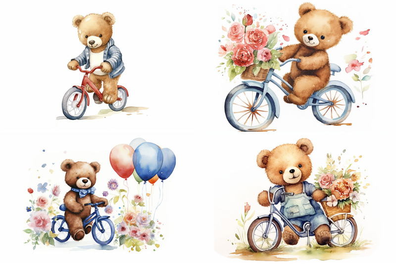 bear-riding-bike