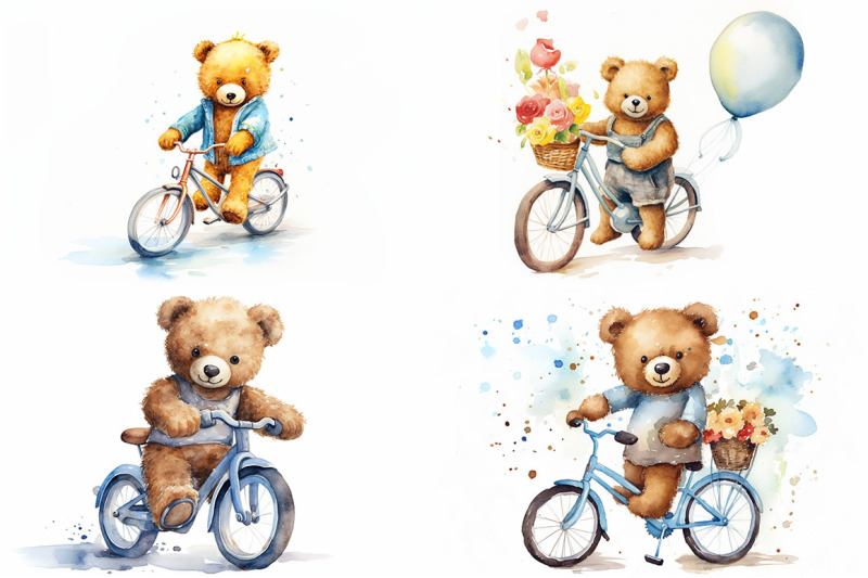 bear-riding-bike