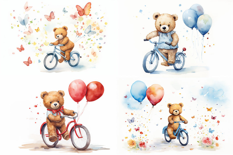 bear-riding-bike