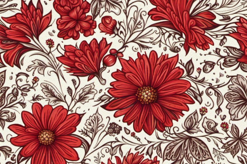 white-red-combine-pattern