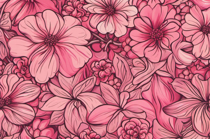 pink-mix-flower-pattern