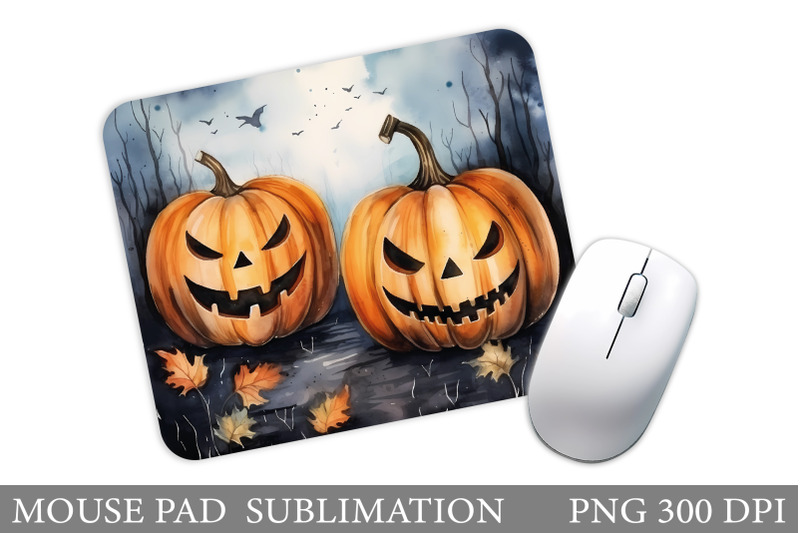 scary-pumpkin-mouse-pad-halloween-mouse-pad-sublimation