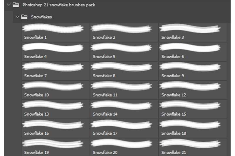 adobe-photoshop-snow-brush-pack-paint-brushes-set