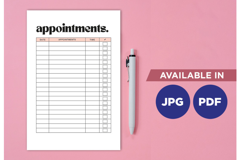 appointment-planner-for-printing-planifier-sheet