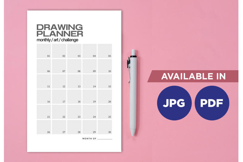 drawing-planner-for-printing-planifier-sheet