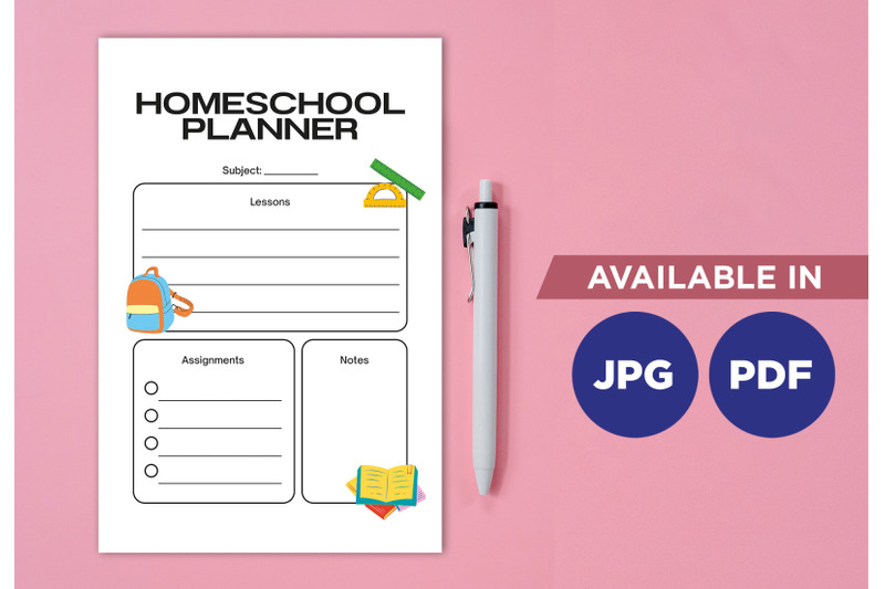 homeschool-planner-for-printing-planifier-sheet