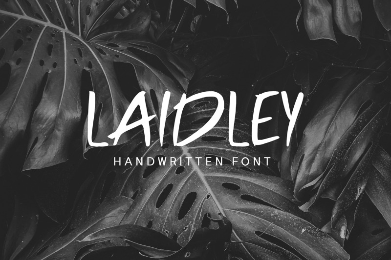 laidley-handwritten-font