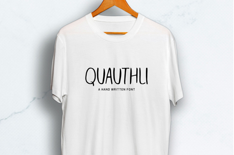 quauthli-handwritten-font