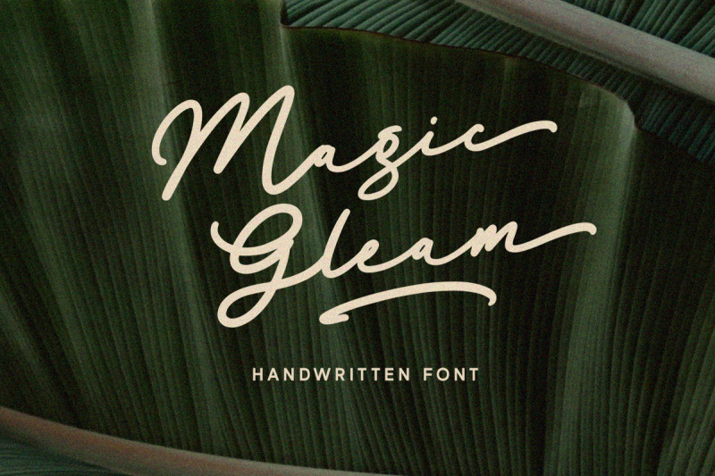 magic-gleam-script-handwritten