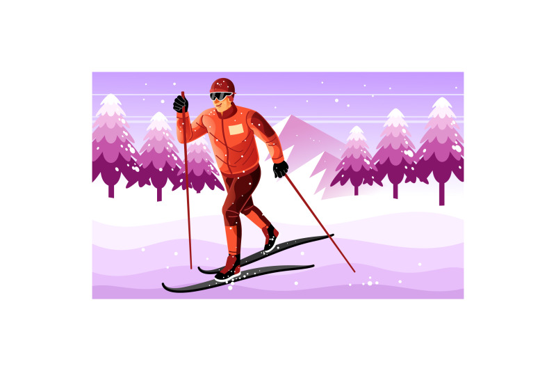 cross-country-skiing-illustration