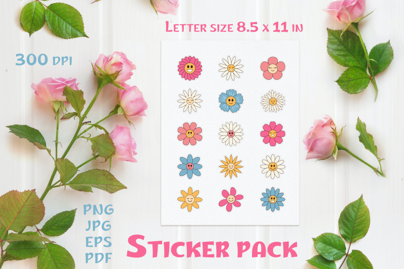retro-groovy-flowers-stickers