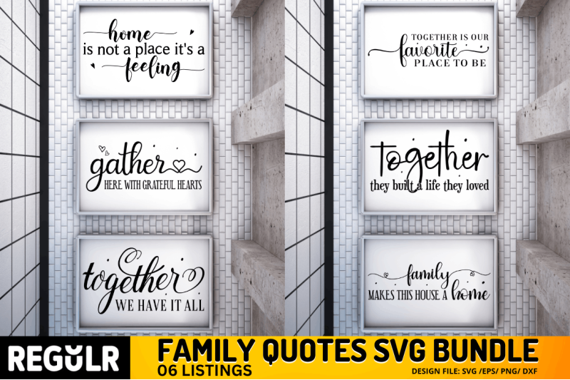 family-quotes-svg-bundle