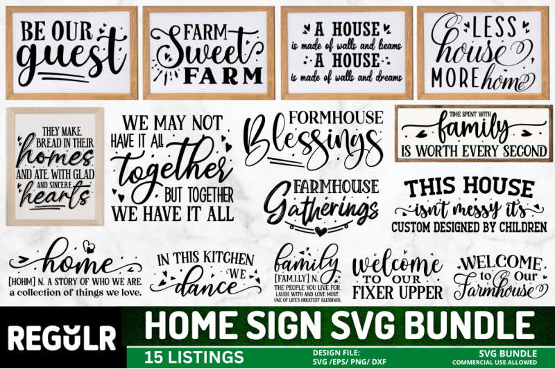 home-sign-svg-bundle