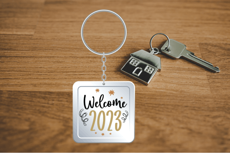 new-year-keychain-svg-bundle