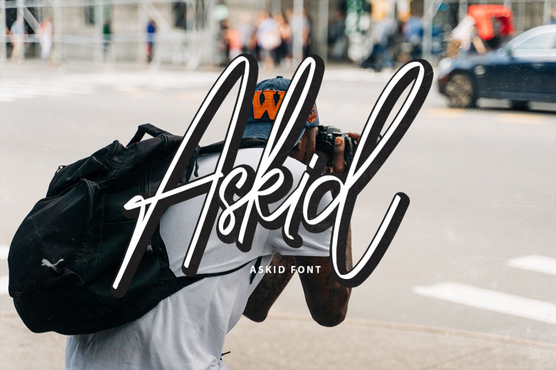 askid-signature-script-font