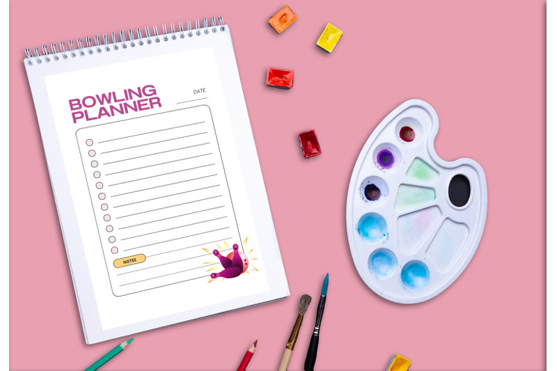 bowling-planner-printable-planifier-digital-template-art